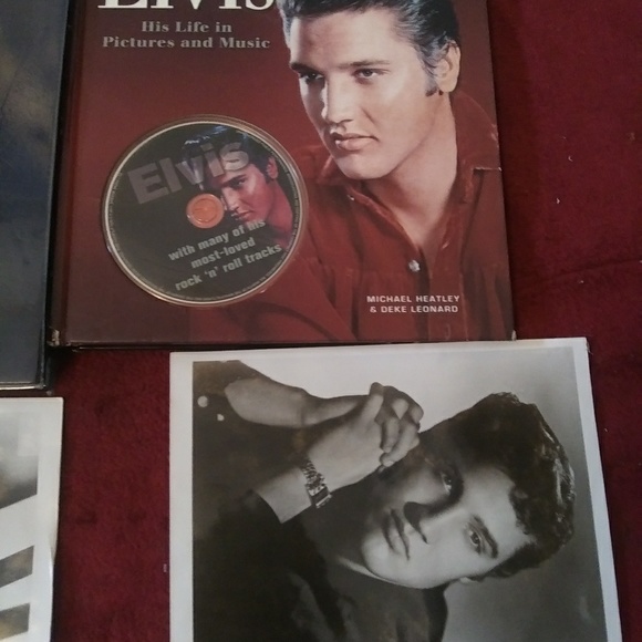Other | Elvis Presley Books And Pictures | Poshmark